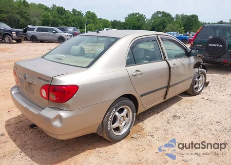 2005 Toyota Corolla Ce из США, поврежденный, VIN 1NXBR32E65Z366212